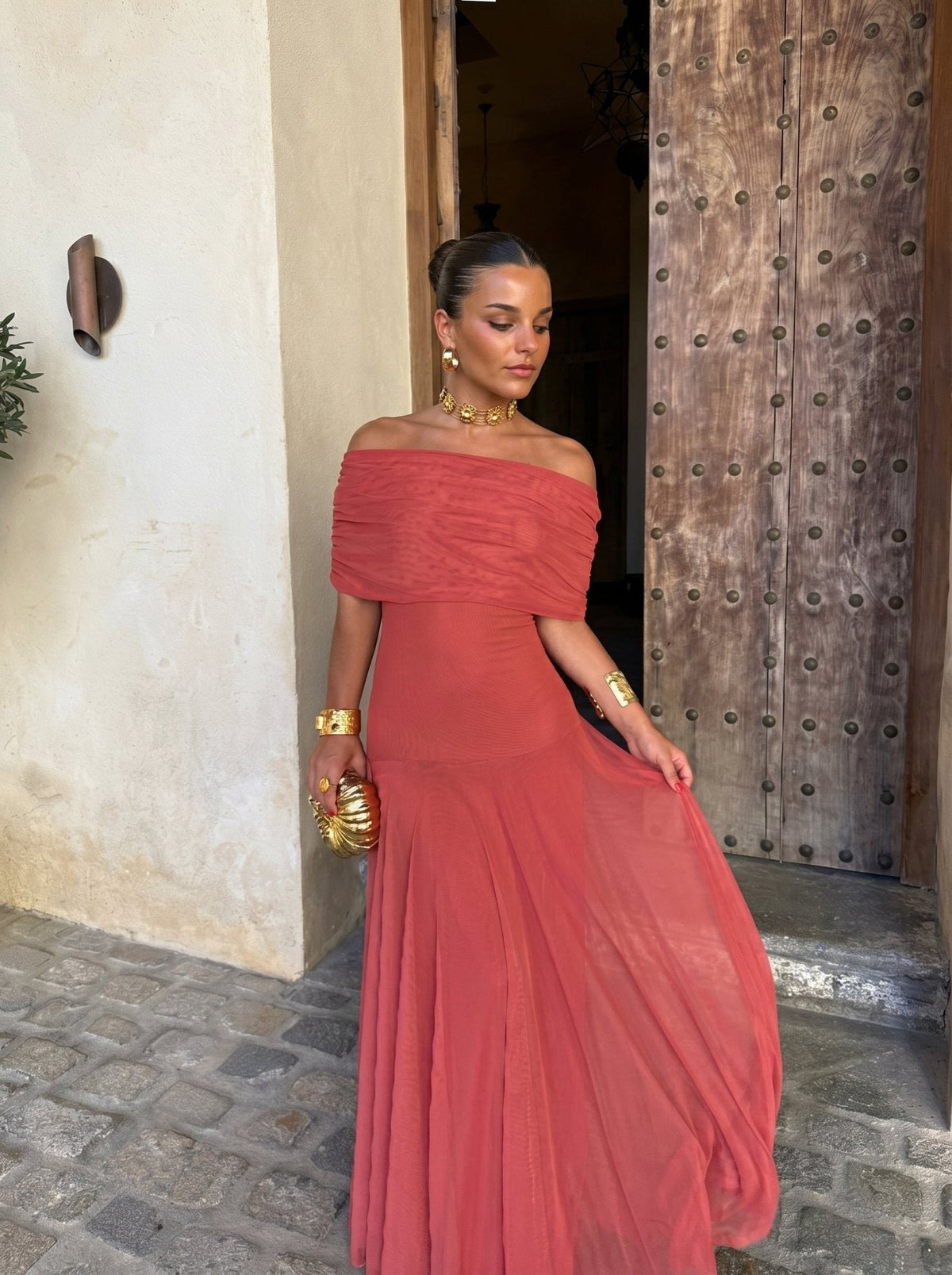 Vestido largo estilo Toledo Marta