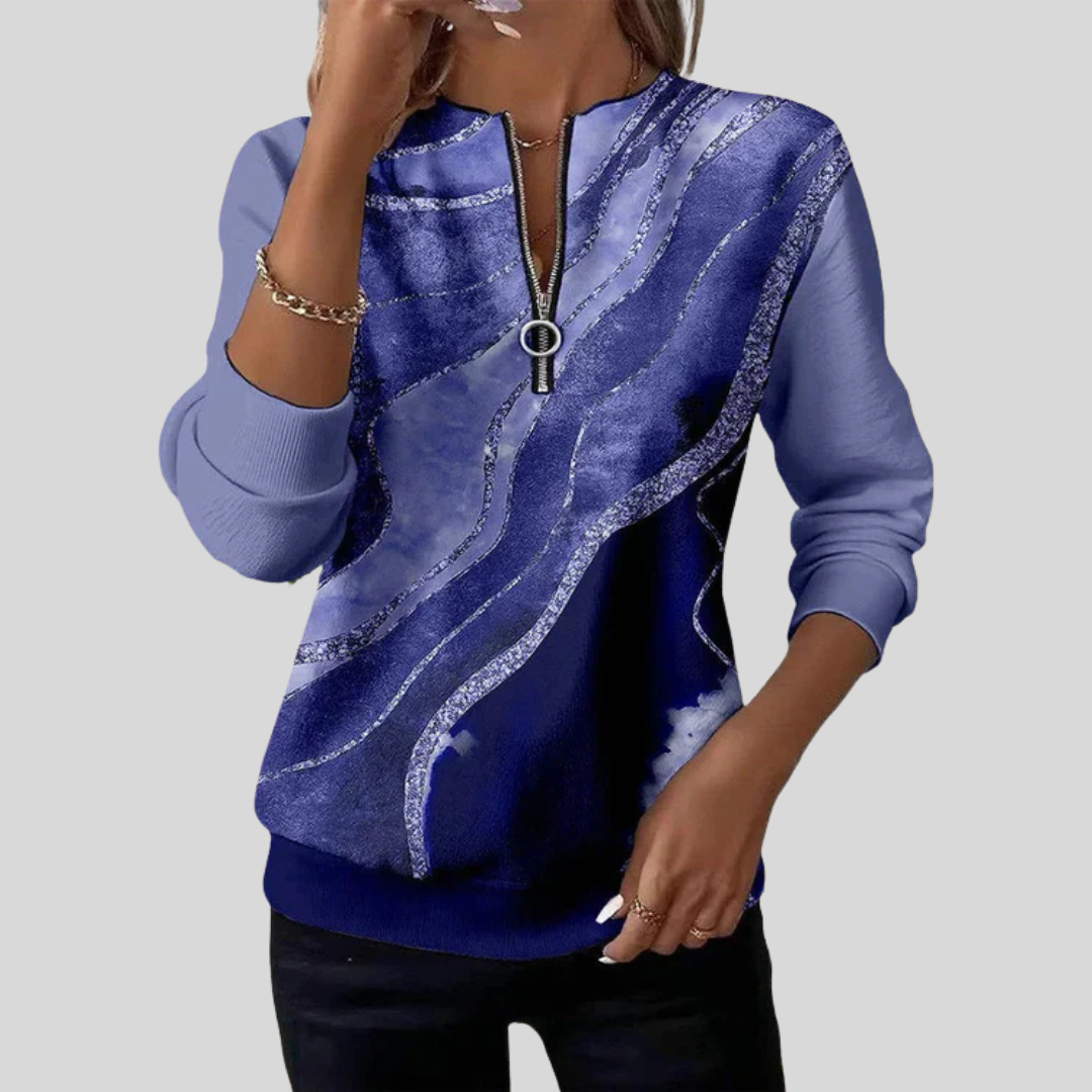 Sudadera con estampado vintage Noelia