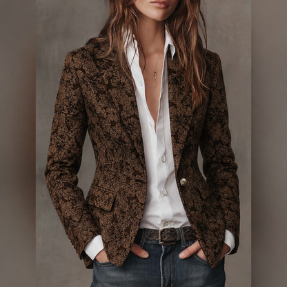 Daniela | Blazer Entallado de Cachemira