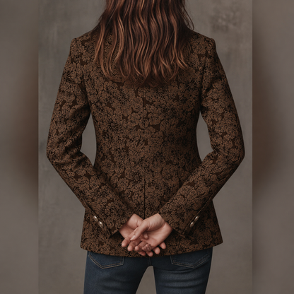 Blazer de cachemira entallado Antonia