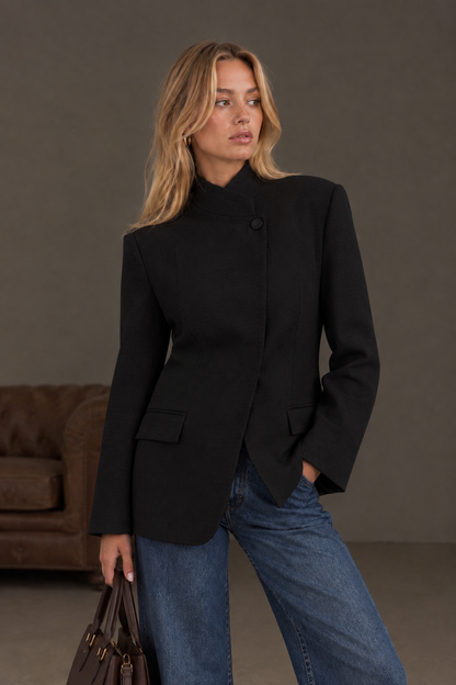 Blazer cruzada abierta Alessia