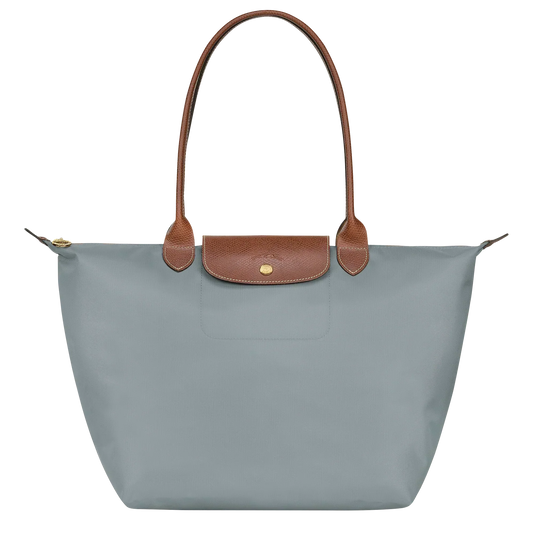 Bolso tote grande premium gris acero María Eugenia