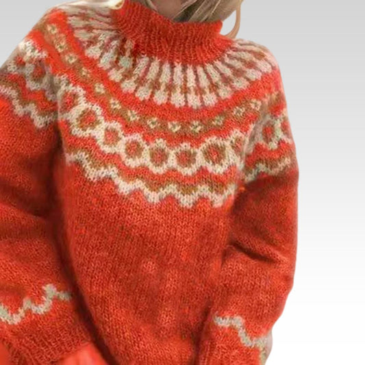 Jersey de cuello alto Silvia