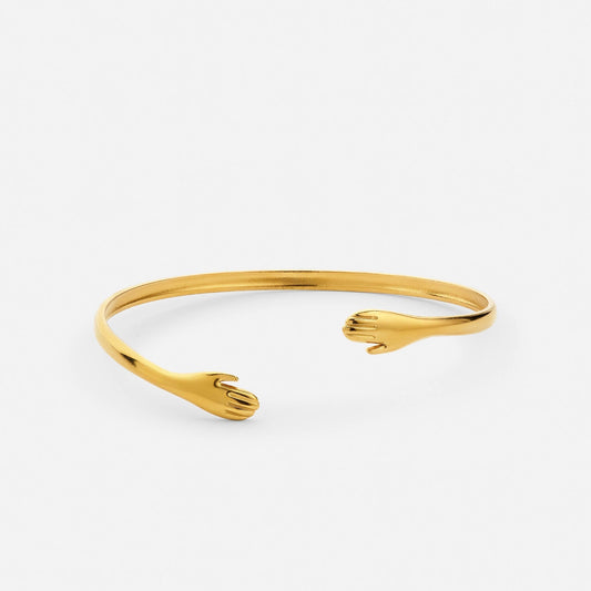 Pulsera de manos unidas Mercedes