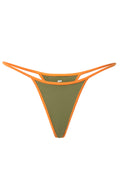 Khaki Aerin Thong