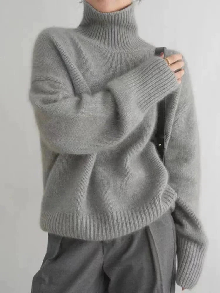 Jersey de cuello alto Amparo