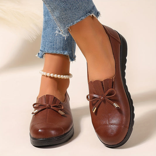 Mocasines ortopédicos con lazo María Amparo