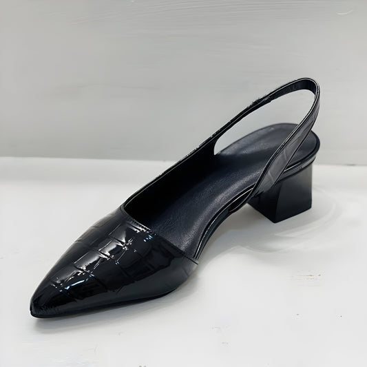 Zapatos de tacón con puntera ancha Mari Feli