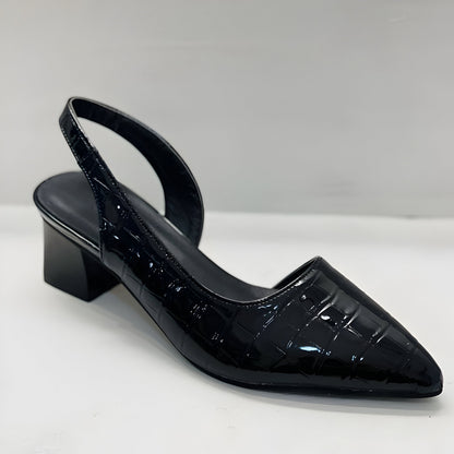 Zapatos de tacón con puntera ancha Mari Feli