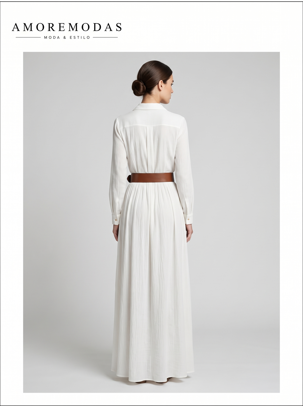 Vestido Lily - vista de espalda