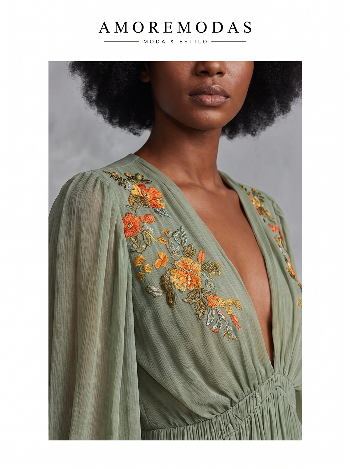 Vestido maxi floral bohemio Élodine