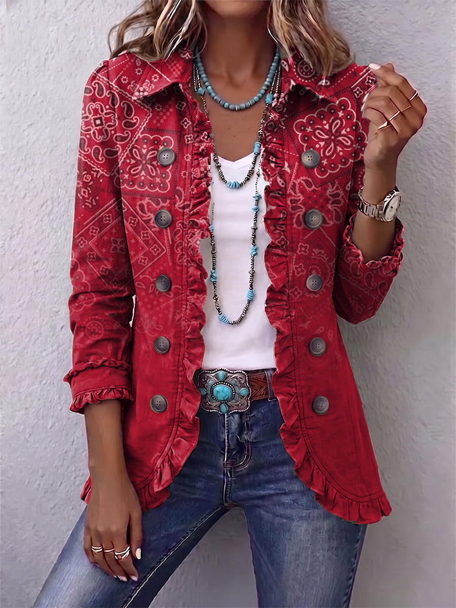 Chaqueta cachemir degradado Clotilde