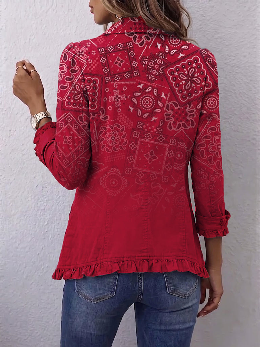Chaqueta cachemir degradado Clotilde
