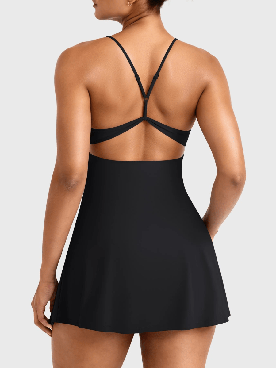 SERENA™ Open Back Court Dress