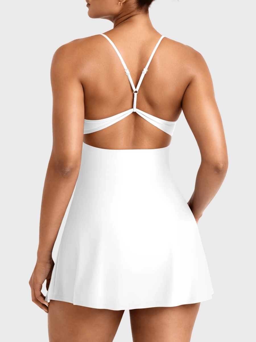 SERENA™ Open Back Court Dress