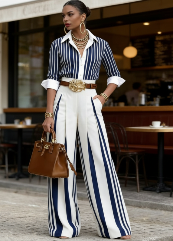 Conjunto de punto Lucía, chaqueta y pantalón a juego